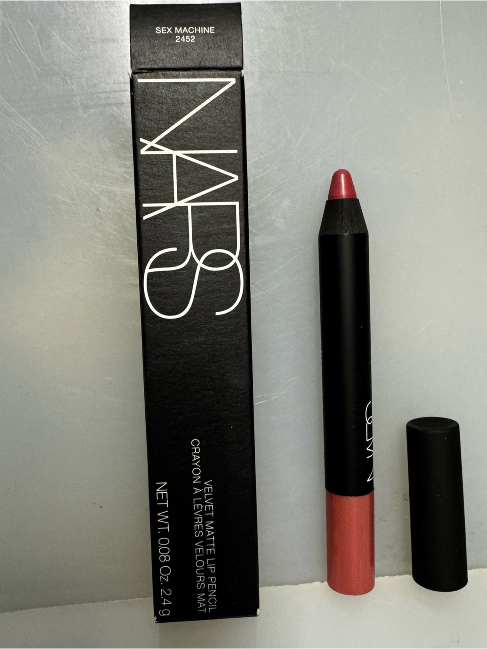 NARS Velvet Matte Lip Pencil — Sex Machine (Rose Pink)